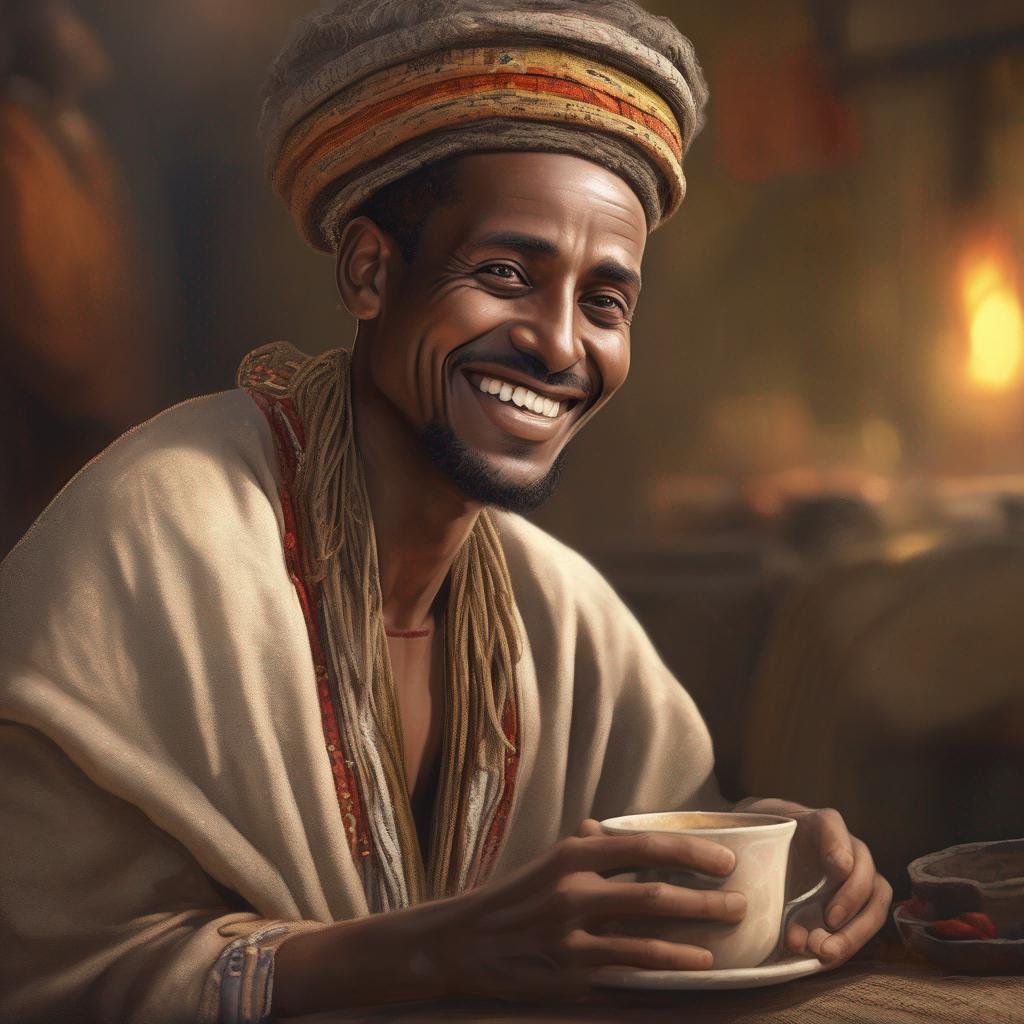 Seduce Ethiopian man traditional attire smiling.jpg